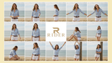 RIDER Reversible Genuine Leather Belts for Women with Gun Metal Buckle Fashion Women Belts