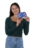 Sleepyville Critters - Axolotl Wallet in Vinyl Material