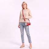 COCA COLA VINYL CAN CROSS BODY BAG