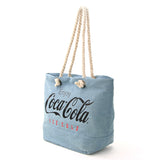 Coca-Cola Beach Tote In Denim