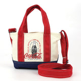 VINTAGE COCA-COLA BOTTLE MINI TOTE IN CANVAS