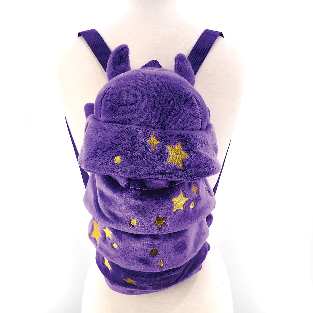 Purple Roly Poly Plush Backpack – www.comecoinc.com