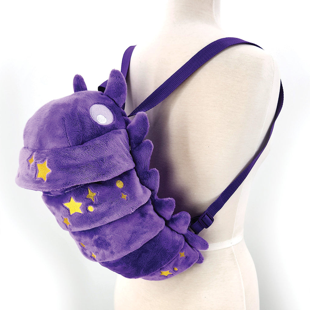 Purple Roly Poly Plush Backpack – www.comecoinc.com