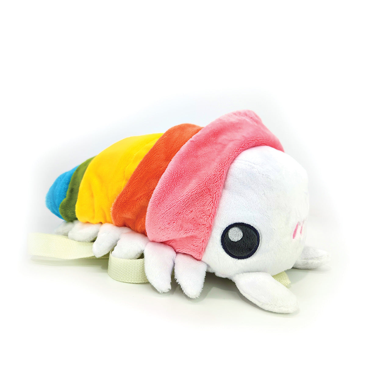 Rainbow Roly Poly Plush Backpack – www.comecoinc.com