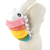Rainbow Roly Poly Plush Backpack