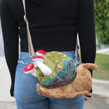 Snail Plush Crossbody Bag