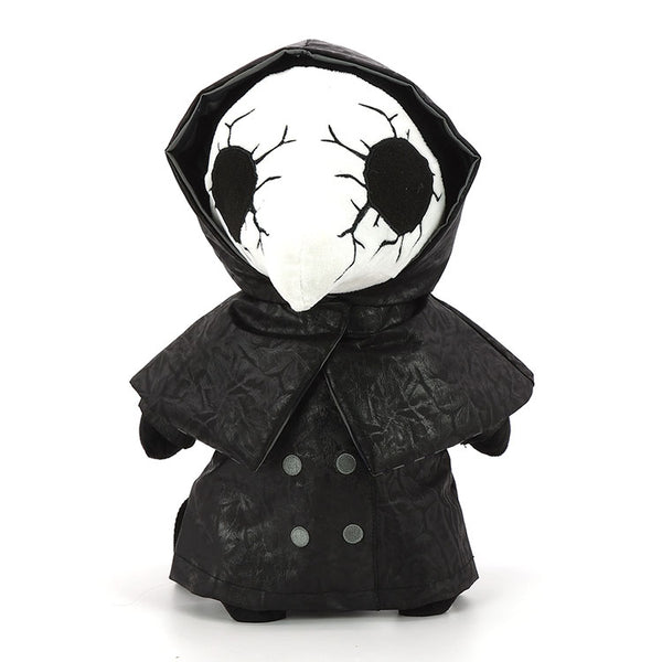 CRACKED EYES PLAGUE DOC PLUSH BACKPACK IN POLYSTER – www.comecoinc.com
