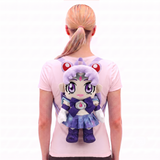 PLUSH ANIME GIRL BACKPACK IN POLYESTER