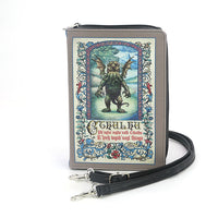 Cthulhu Book Clutch Bag in Vinyl