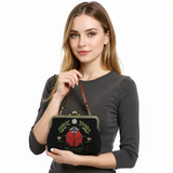 Lady bug Vintage Kisslock Bag