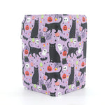 Halloween Black Cat Collage Wallet in Vinyl