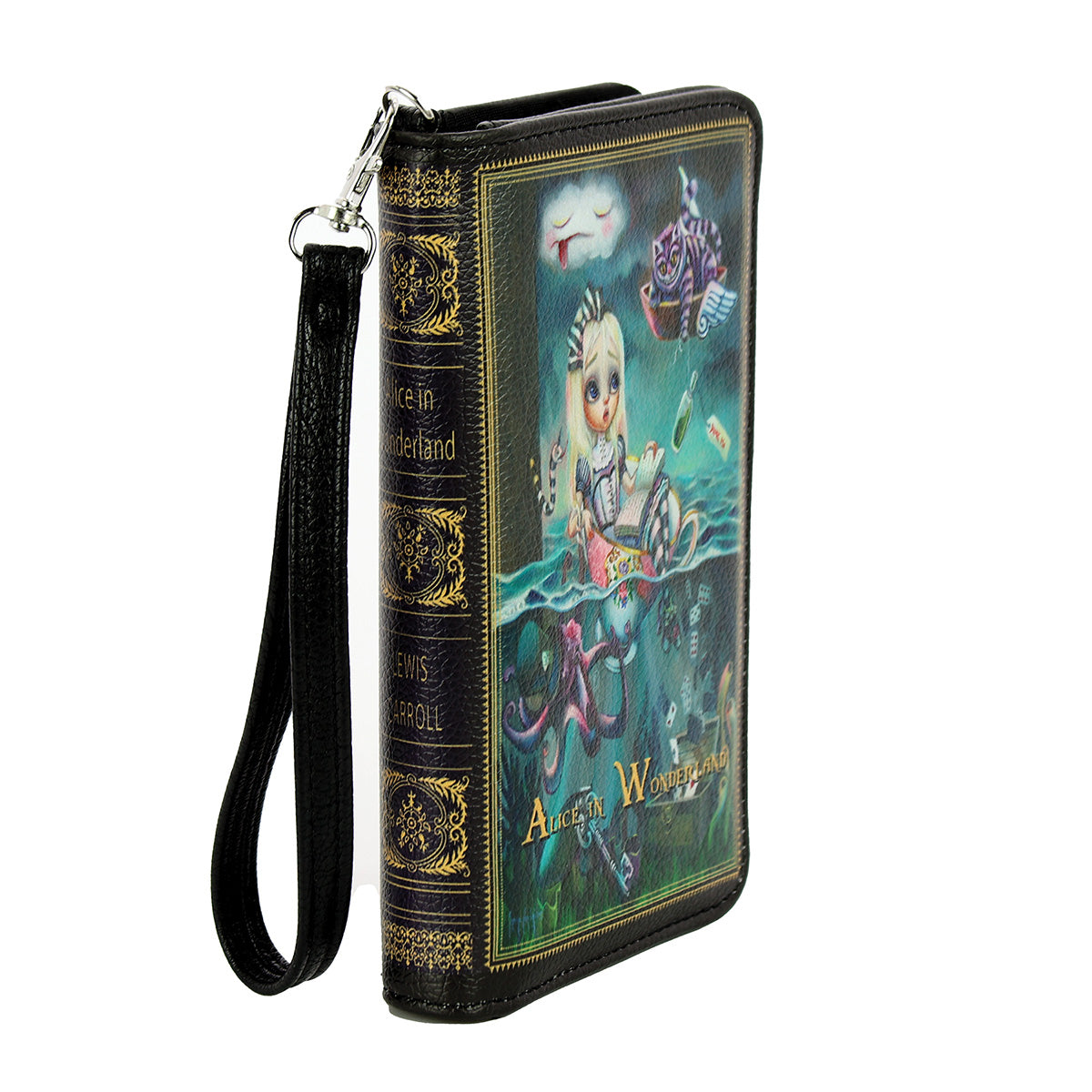 Teary Alice in Wonderland Wallet in Vinyl – www.comecoinc.com