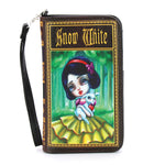 Snow White Book Wallet in Vinyl