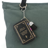 THE WIZARD OF OZ BOOK BAG CHARM/COIN PURSE IN VINYL