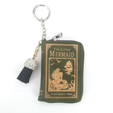THE LITTLE MERMAID BOOK BAG CHARM/COIN PURSE IN VINYL