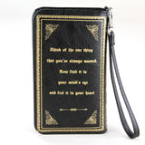 Beauty and the Beast Book Wallet in Vinyl