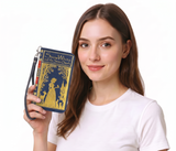 SNOW WHITE BOOK WALLET IN VINYL