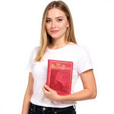 The Sleeping Beauty Vintage Book Clutch Bag in Vinyl