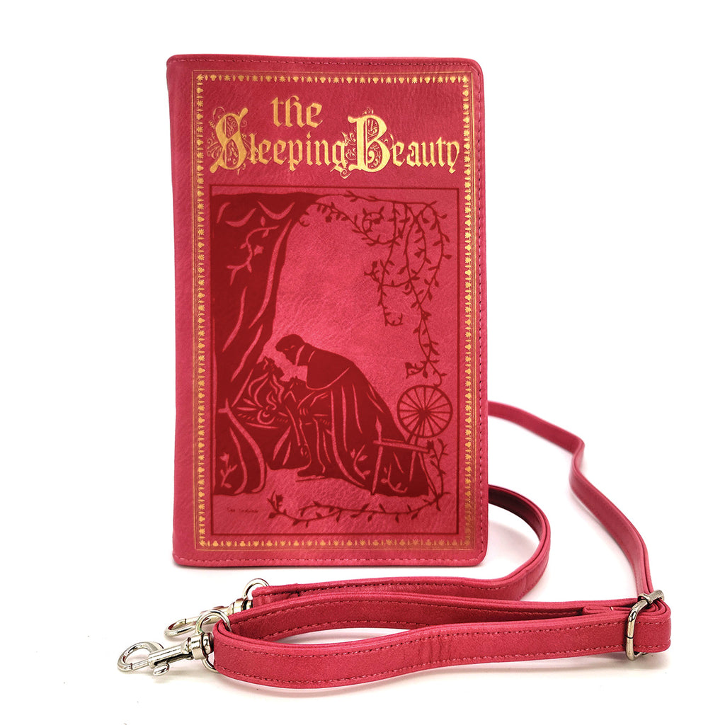 The Sleeping Beauty Vintage Book Clutch Bag in Vinyl – www.
