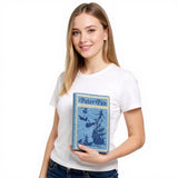 Peter Pan Book Clutch Bag in Vinyl Material