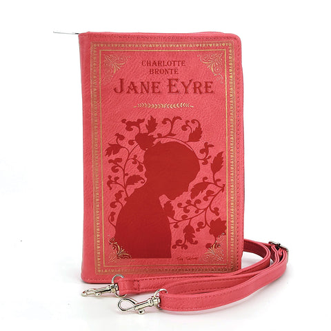JANE EYRE BOOK CLUTCH BAG IN VINYL