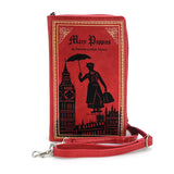 MARY POPPINS BOOK CLUTCH BAG IN VINYL
