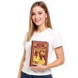 LITTLE WOMEN BOOK CLUTCH BAG IN VINYL