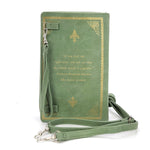 The Secret Garden Book Clutch Bag in Vinyl