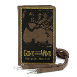 Gone with the Wind Book Clutch Bag in Vinyl