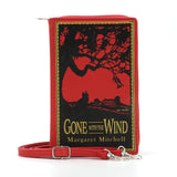 Gone with the Wind Book Clutch Bag in Vinyl