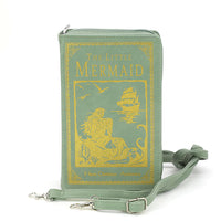 The Little Mermaid Book Clutch Bag in Vinyl