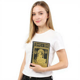 Beauty and the Beast Book Clutch Cross Body Bag in Vinyl