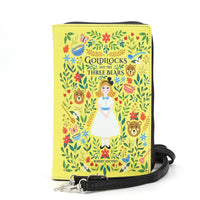 Goldilock and The Three Bears Book Clutch Bag in Vinyl