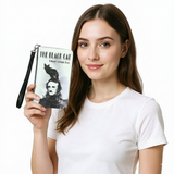 The Black Cat by Edgar Allan Poe Wallet in Vinyl