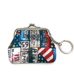 Route 66 Coin Purse in Vinyl Material