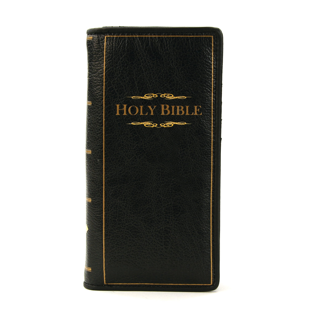 Comeco Women's Holy Bible Zip Around Wallet