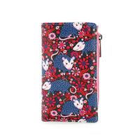 POSSUM FLORAL WALLET