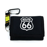 Route 66 Nylon Wallet with attachment