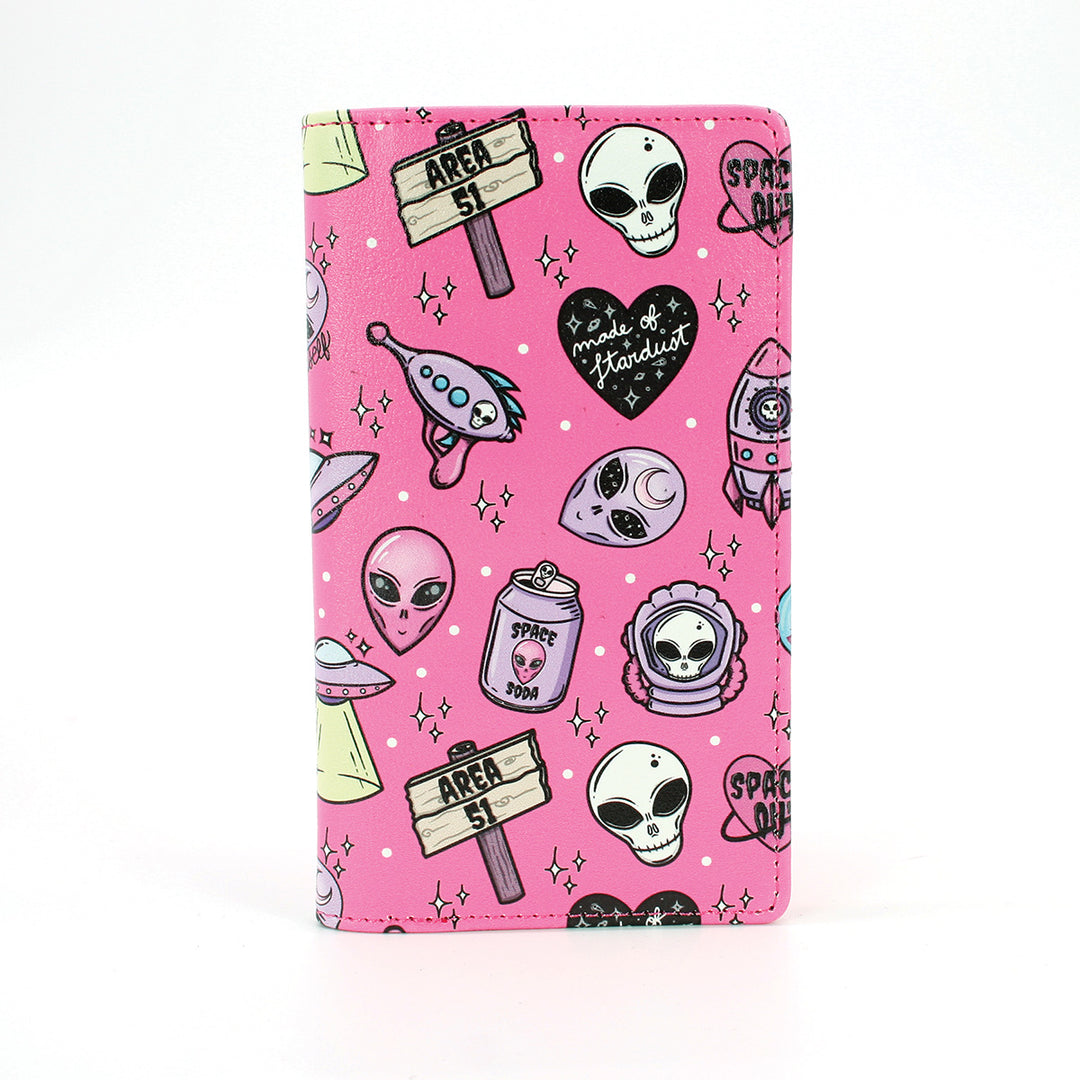 Alien Collage Wallet in Vinyl – www.comecoinc.com
