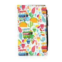 Taco Collage Wallet in Vinyl