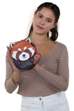 Sleepyville Critters - Red Panda Cross Body Bag, front view on model