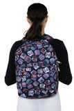 Route 66 Backpack in Polyester Material, backpack style on model
