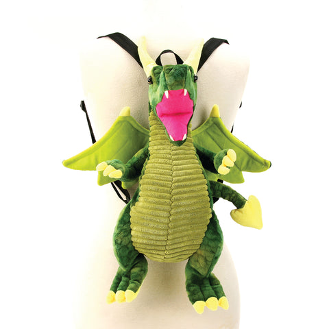 Sleepyville Critters - Dragon Mini Backpack front view
