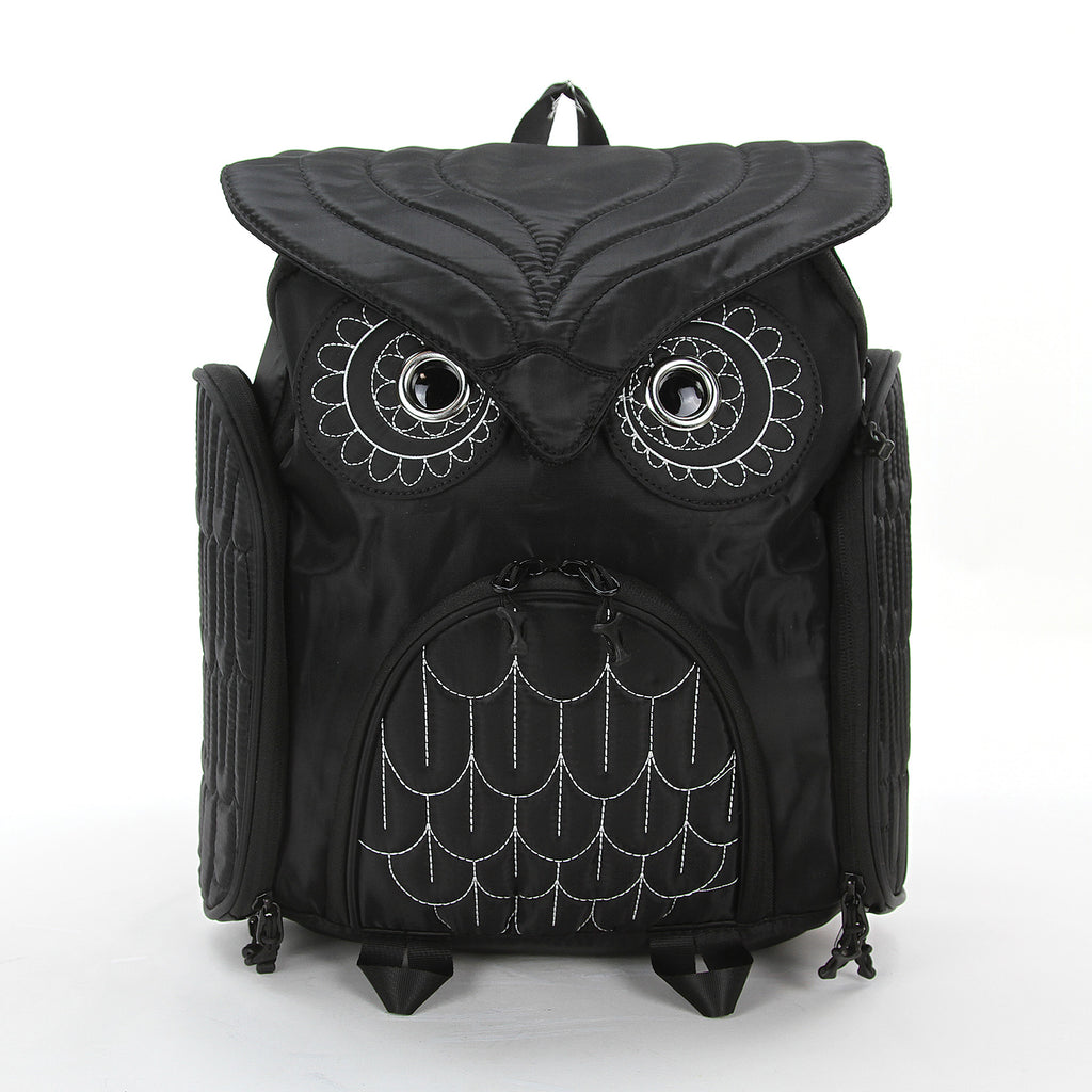black owl mini backpack Owl Backpack in Polyester – www.comecoinc.com
