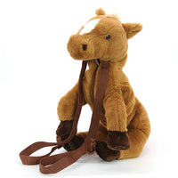 Furry Pony Backpack, front view