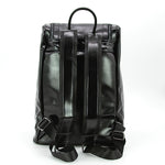 PROTRUDED SKULL HEAD W/ ZIPPER DETAILS BACKPACK, back view