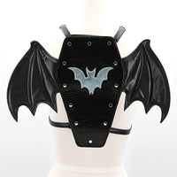 Bat Coffin Backpack, front view