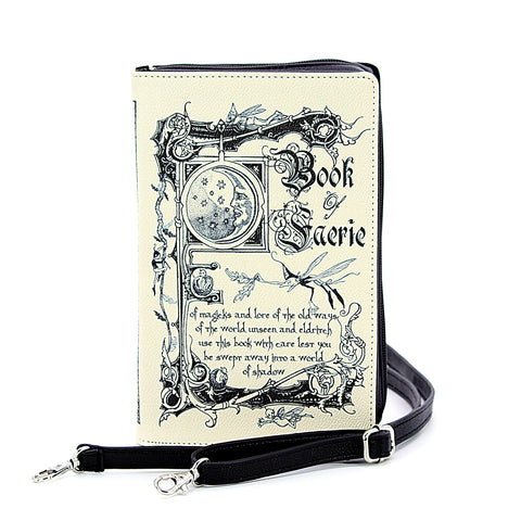 Book of Faerie Clutch Bag, front view