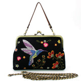 Hummingbird Kisslock Bag