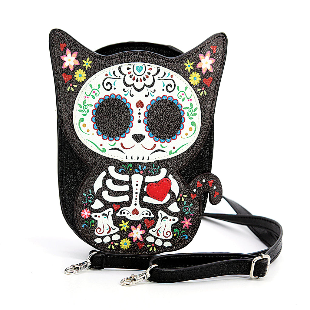 Western Women's Fashion Sugar Skull Embroidery Handbag in 6 Colors -  Walmart.com